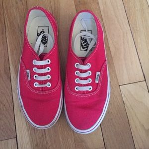 Red vans