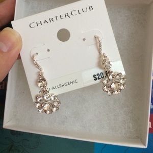 Charter club hypoallergenic earrings