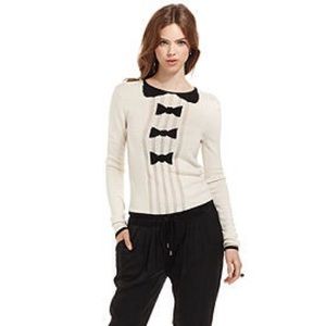 Rachel Rachel Roy Bowtie Sweater