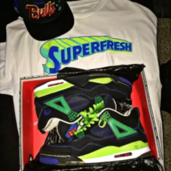 Jordan 4 Superman Isaiah Doernbechers 7y - Picture 1 of 1