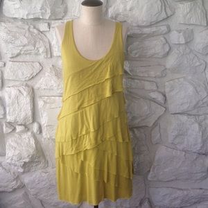 New York & Company Mustard Color Dress Small