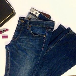 VS Pink Dark Blue Jeans