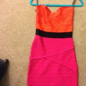 Bebe bandage dress