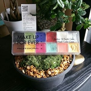 Make up fover  12 flash color case