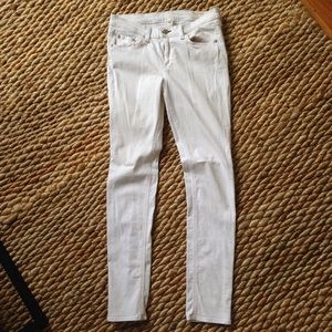 Rag & Bone White Jeans