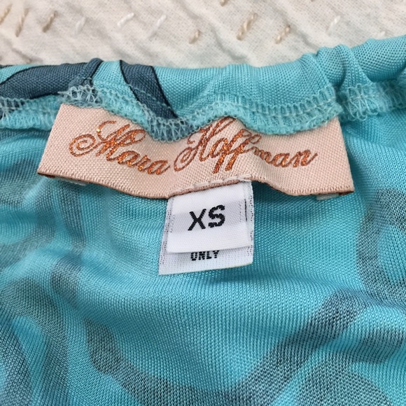 ❌SOLD❌Mara Hoffman medusa silk jersey wrap dress - Picture 4 of 4