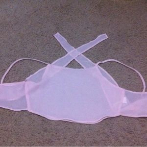 Light pink berit top Brandy Melville