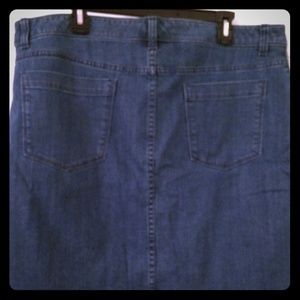 Izod Jean skirt
