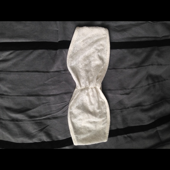 New White Lace Bandeau