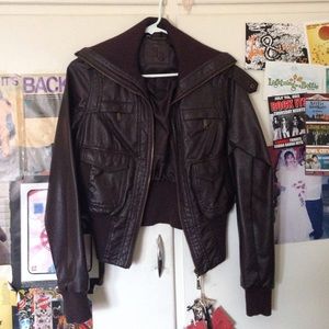 Brown Leather Jacket