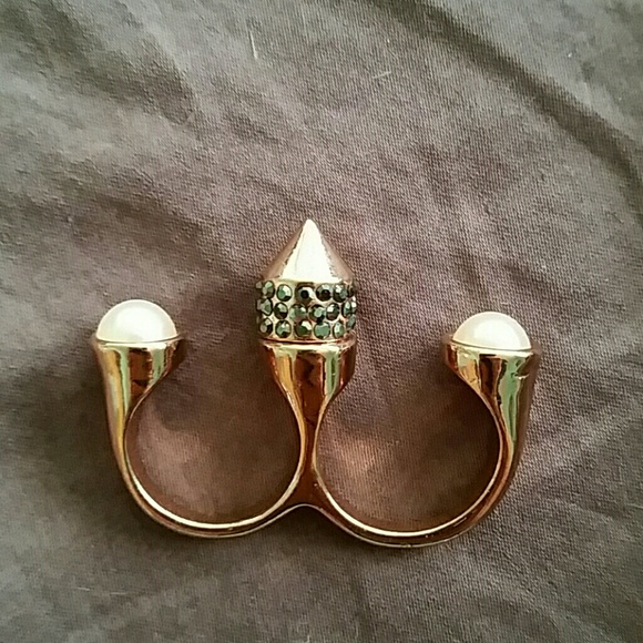 Double finger ring - Picture 2 of 2