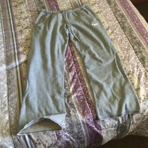 Victoria secret pink gray sweatpants.