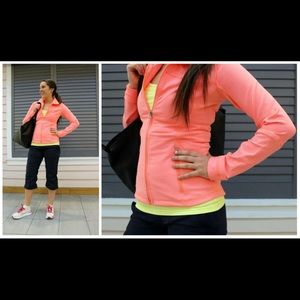 Pop Orange Forme Jacket Lululemon