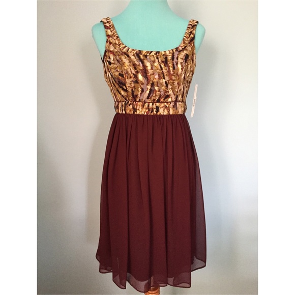 Burgundy Antonio Melani Dress