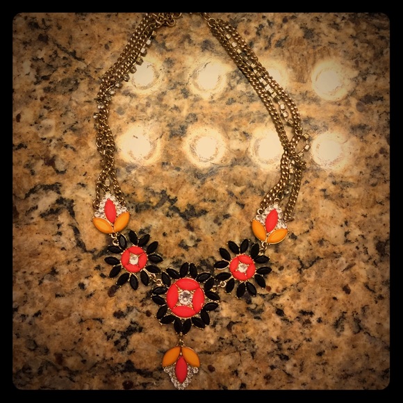 J crew statement necklace