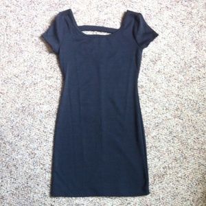 Gray Bodycon Dress