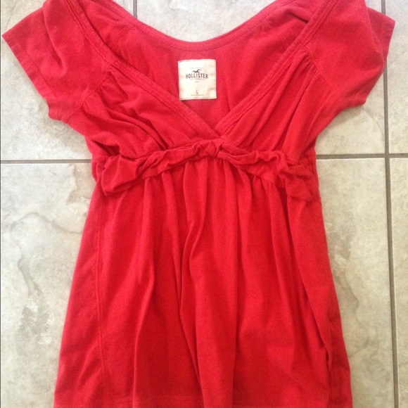 Hollister babydoll top