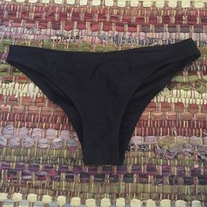 Black Cheeky Bikini Bottoms