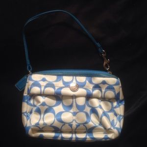 Coach makeup bag/purse