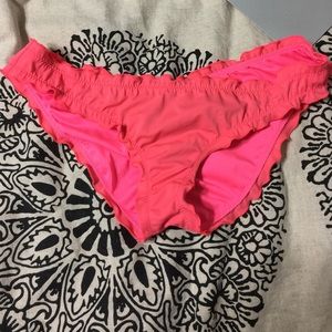 Victoria secret pink bathing suit bottoms