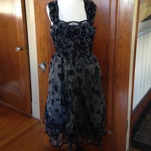 Black party dress