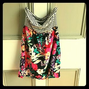 Roxy strapless dress