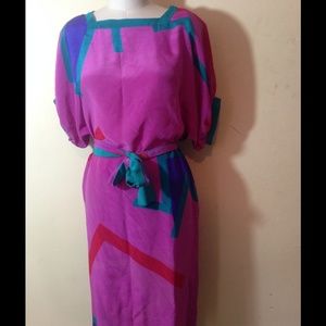 Vintage Multi color shift dress