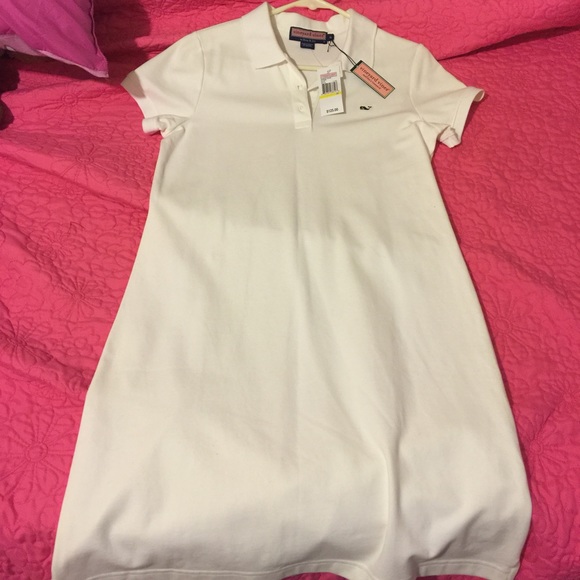 Vineyard Vines White Polo Dress