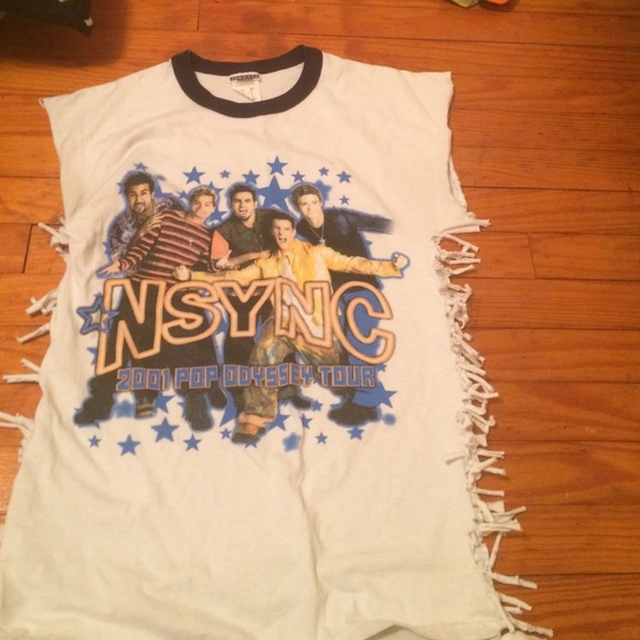 NSYNC 2001 tour shirt