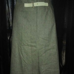 Calvin Klein kick pleat skirt