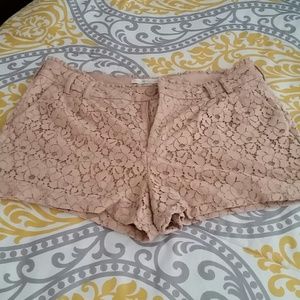 SOLD IN BUNDLE Womens Lauren Conrad Lace Shorts