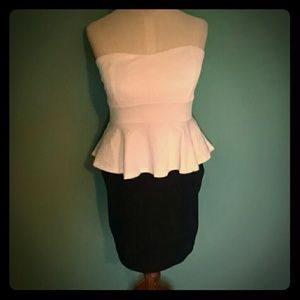 Peplum Dress NWOT