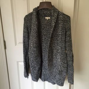 UO gray knit cardigan