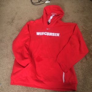 Brand new WISCONSIN Nike hoodie