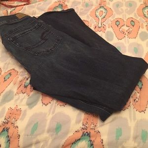 American eagle high rise artist super stretch