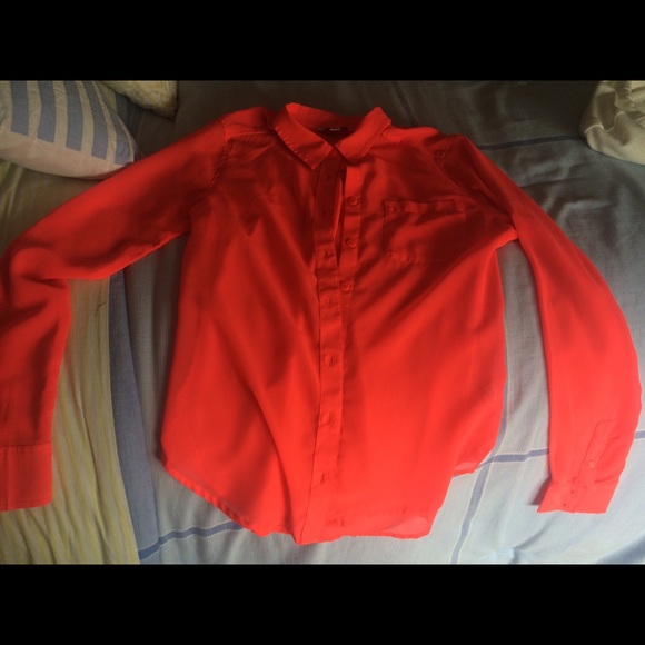 Pink button up - Picture 2 of 3