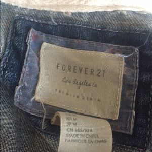 Jean sweatshirt jacket