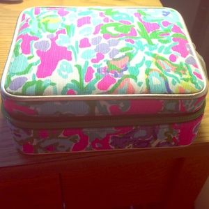 Lilly Pulitzer Pop Pink Southern Charm Jewelry Box