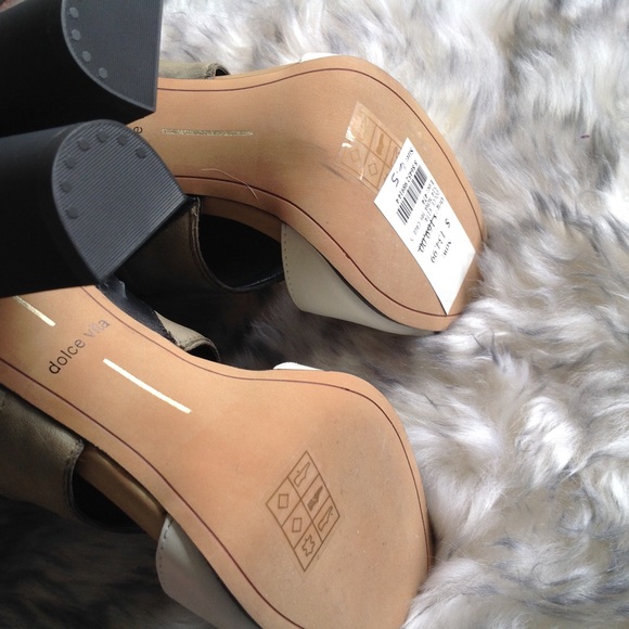 SOLD NEW DOLCE VITA Nona boot sandal olive leather - Picture 4 of 4