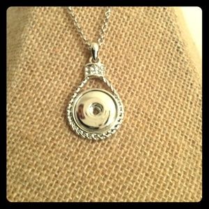 Necklace interchangeable snap rope shape bundle