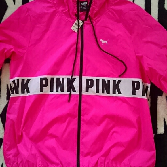 New hot pink full zip - Picture 2 of 2