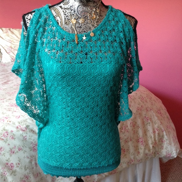 ❤❤️❤️TEAL TOP M YOUTH NWOT - Picture 2 of 4
