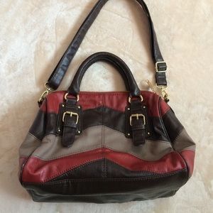 Chevron Steve Madden Satchel