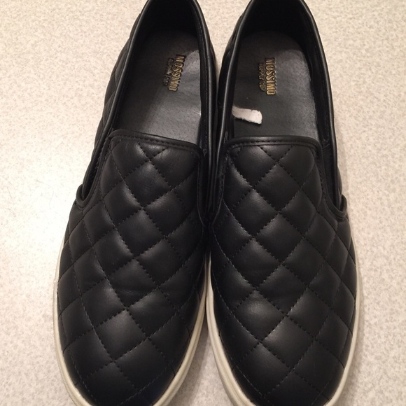 black Slip On Sneakers