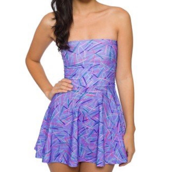 American Apparel Nylon Tricot Fold-Over Skirt