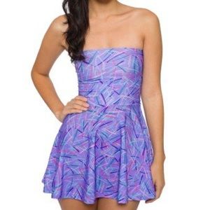 American Apparel Nylon Tricot Fold-Over Skirt