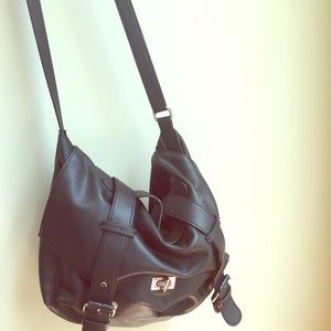 Large Black messenger bag