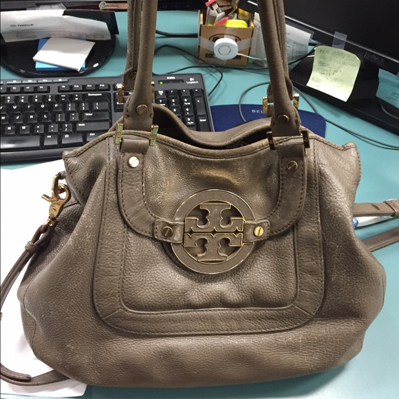 Tory burch Amanda khaki  bag - Picture 4 of 4