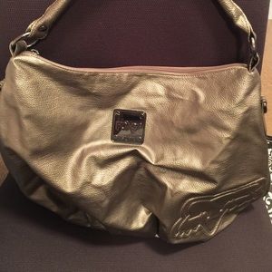 Fox silver purse