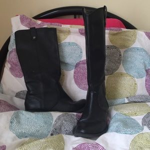 Old Navy Black Riding Boots